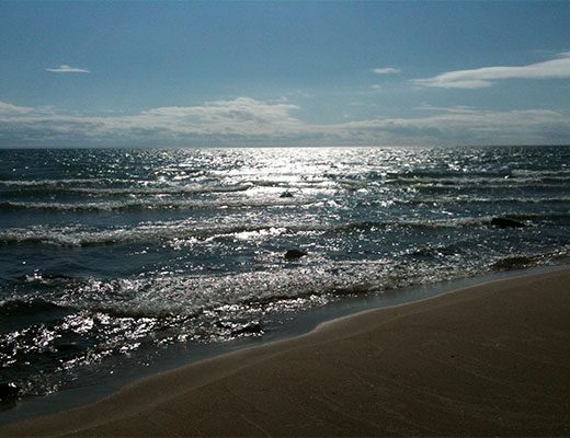 beach georgian bay