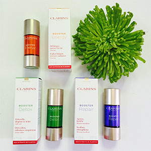 clarins boosters