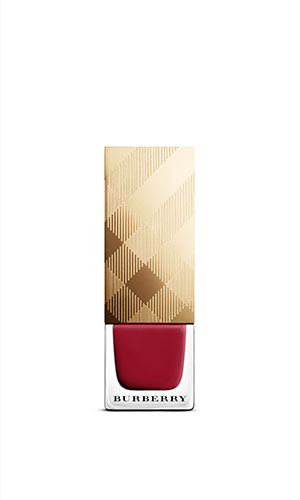 burberry nail polish in parade red
