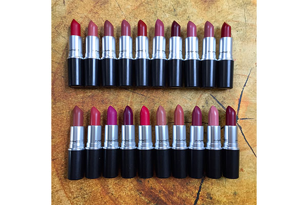 mac's top 20 lipstick shades