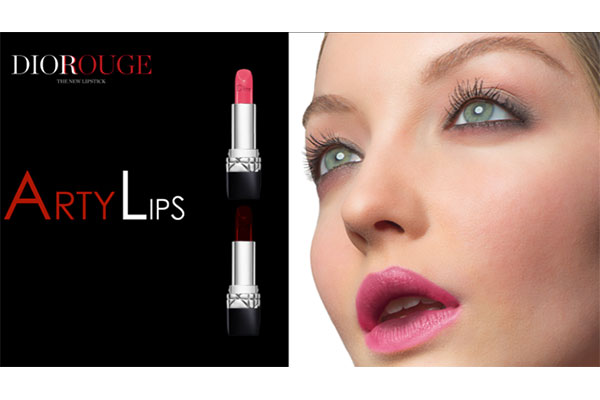 Dior arty ombre lip look
