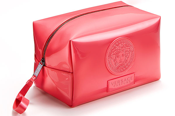 Versace cosmetic bag gift with purchase