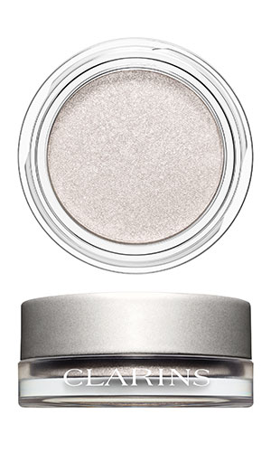 clarins ombres iridescentes in silver white