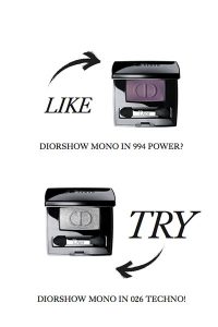 diorshow mono eyeshadows
