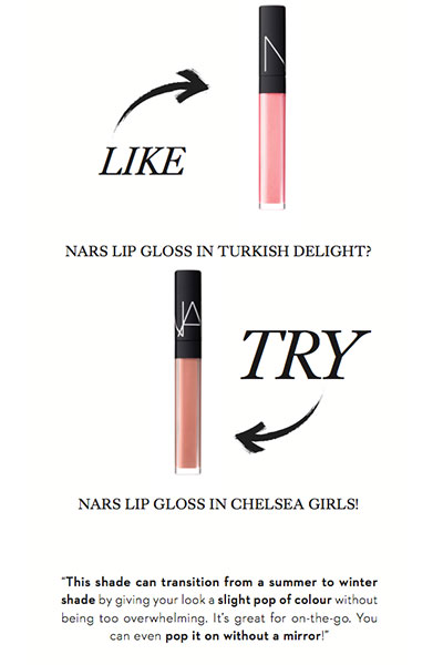 like that try this nars lip gloss
