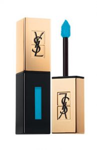 ysl vernis a levres gloss stain in blue