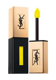 ysl vernis a levres glossy stain in yellow