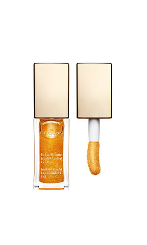 clarins lip comfort oil in honey glam