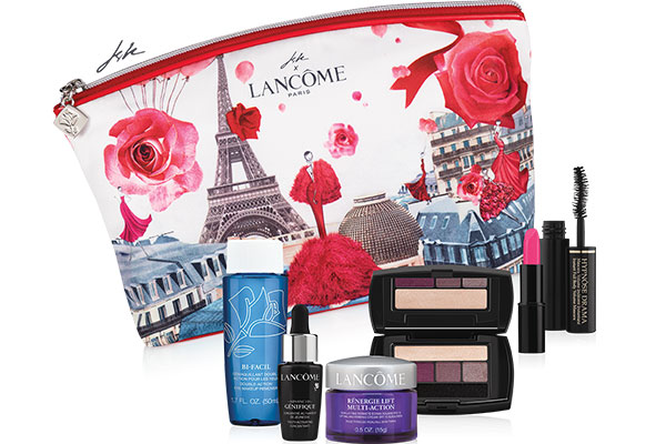 lancome autumn 2017 gift with purchase offer at Hudson's Bay