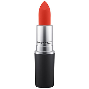 mac powder kiss lipstick in style shocked