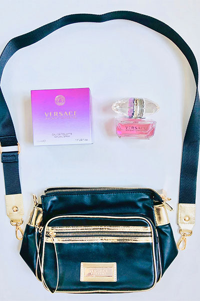 Versace fragrance bag GWP 