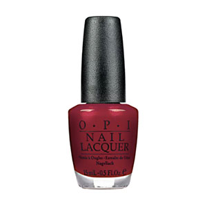 OPI nail lacquer in I'm Not Really A Waitress