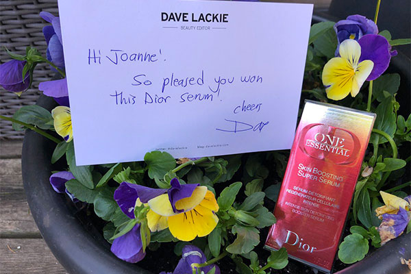 a great skincare win for a dave lackie follower