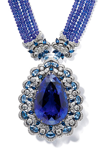 Chopard Red Carpet sapphire necklace