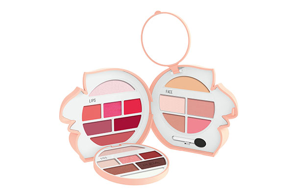 Pupa Milano Squirrel 3 makeup palette for face, eyes and lips