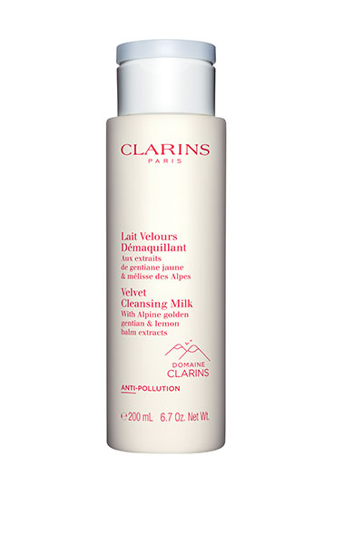 clarins velvet cleansing milk