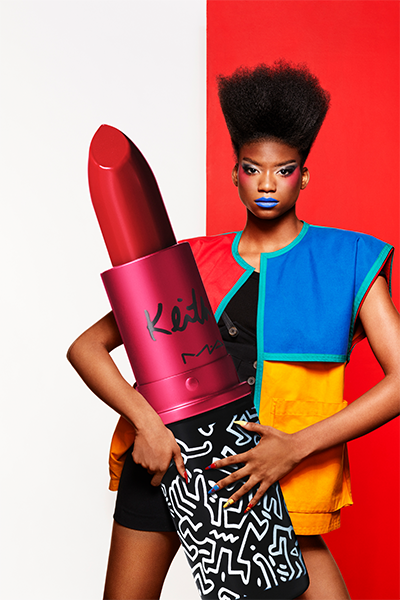 MAC Viva Glam x Keith Haring in "Red Haring"