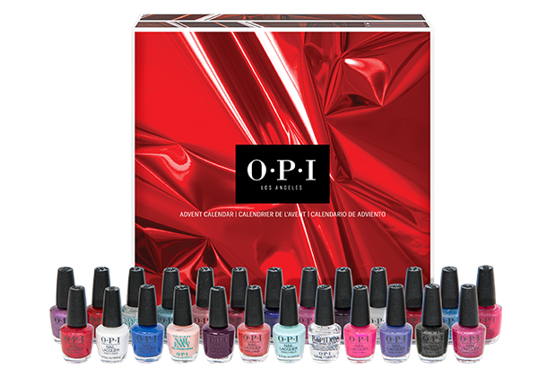 E 13 12 OPI MINI NAIL POLISH ADVENT CALENDAR GIVEAWAY 