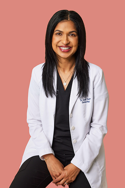 Dr. Geeta Yadav, founder of FACET Dermatology in Toronto