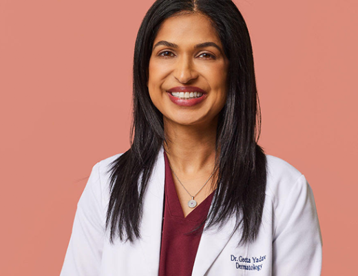 Dr. Geeta Yadav, founder of FACET Dermatology in Toronto