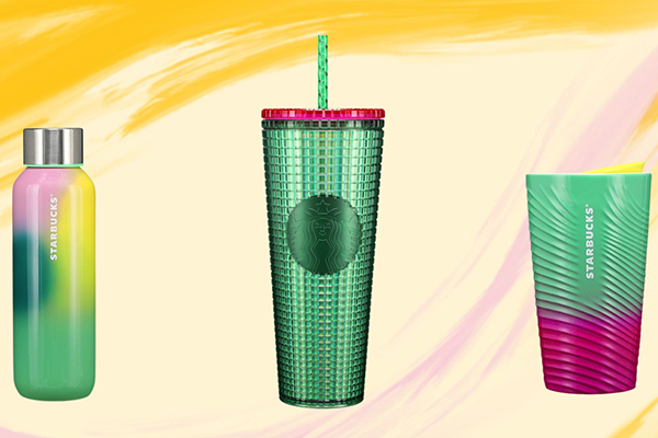 Starbucks Spring 2023 collector cups and thermos