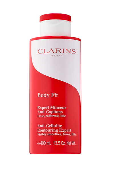 Clarins' Body Fit contains coffee ingredients