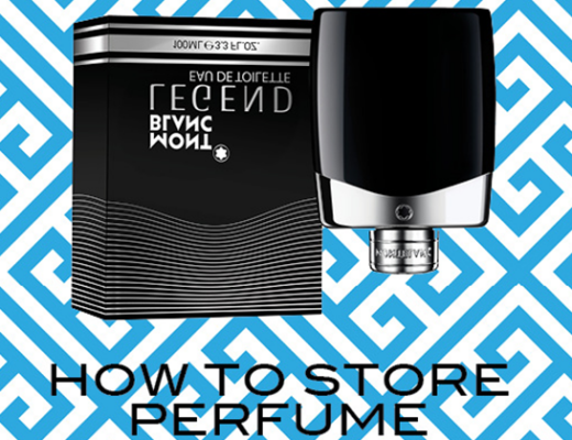 how to store perfume