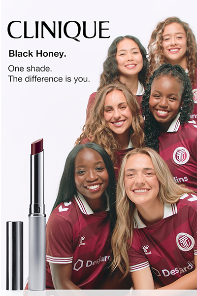 Clinique Canada x AFC Toronto Black Honey Campaign 2026