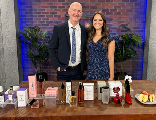 Dave Lackie and CHCH Morning Live Co-host Simone Gavros